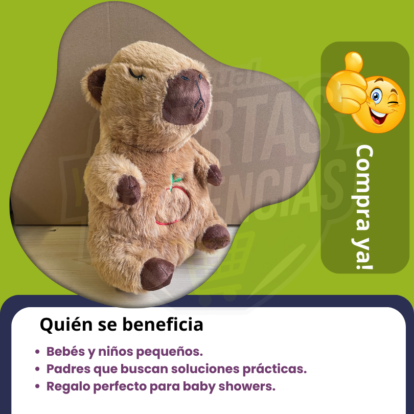 🐨 ¡Dulces sueños asegurados! Peluche Calmante con Música y Simulación de Respiración. 🎶✨