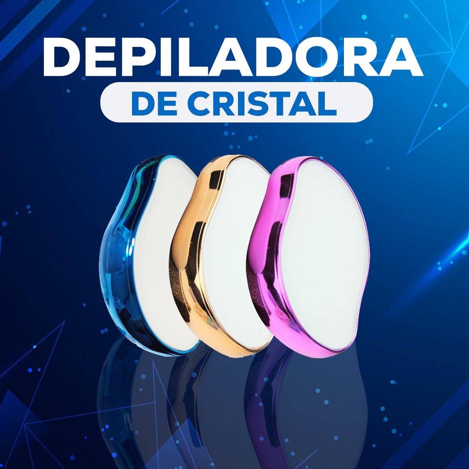 Depilador femenino de cristal.